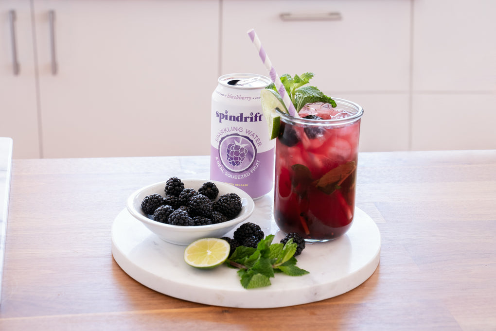 Blackberry Mojito Mocktail Recipe