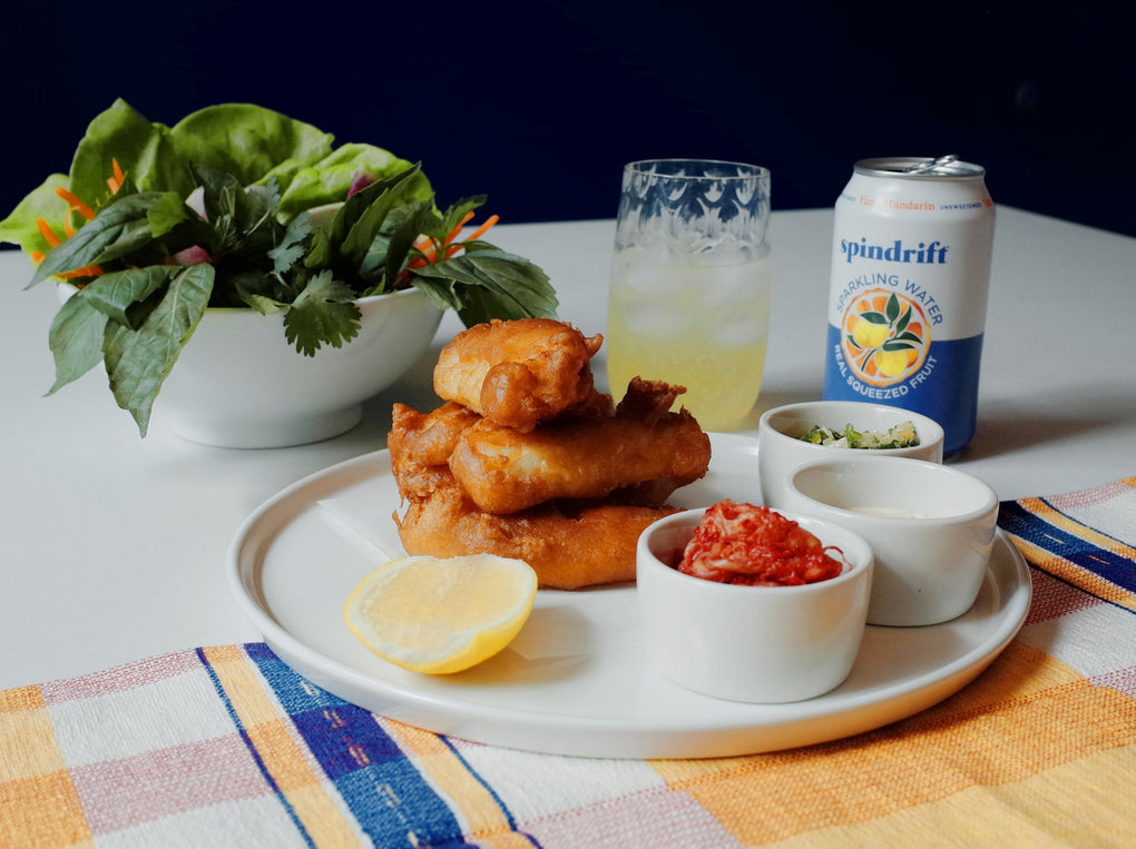 Tempura Fish Ssam by Momofuku Noodle Bar